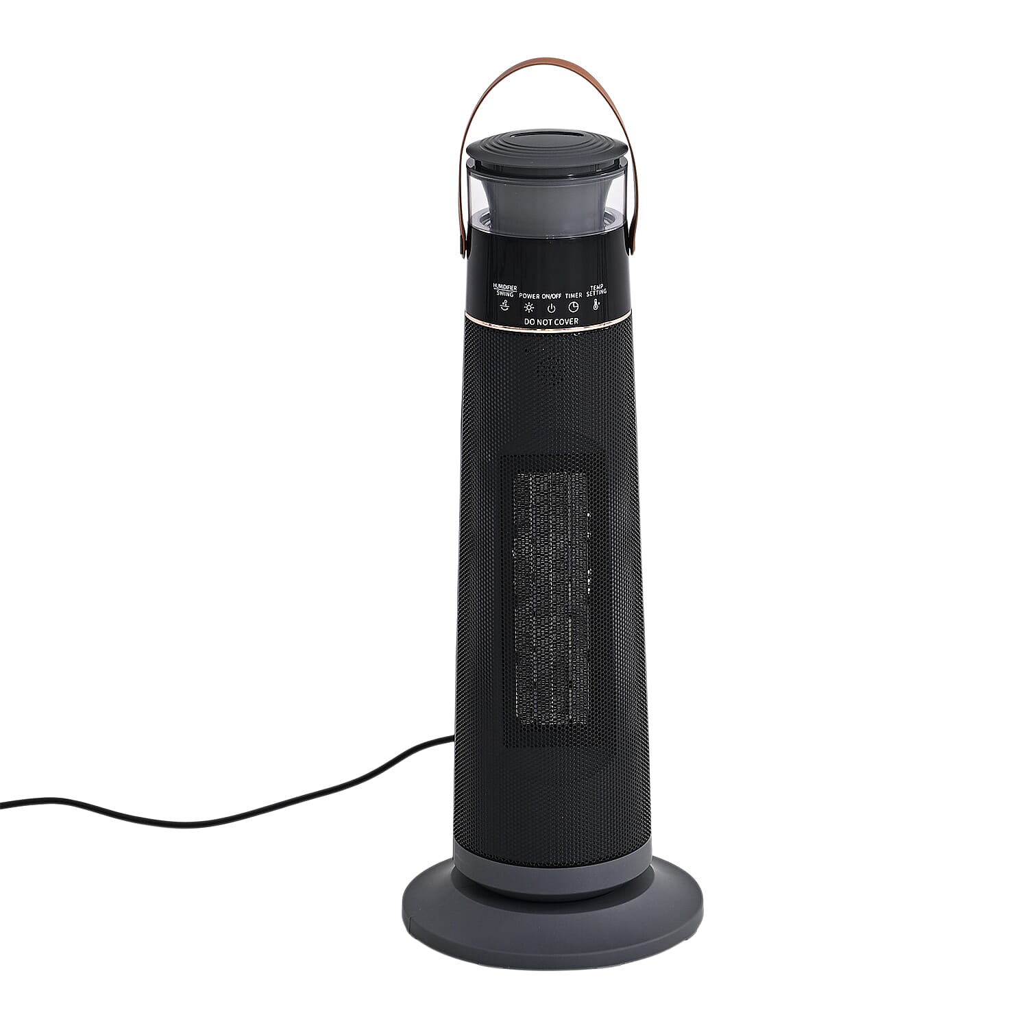 Calefactor y humidificador PTC 4 en 1 Bliss & Beyond 1100-2000 W negro
