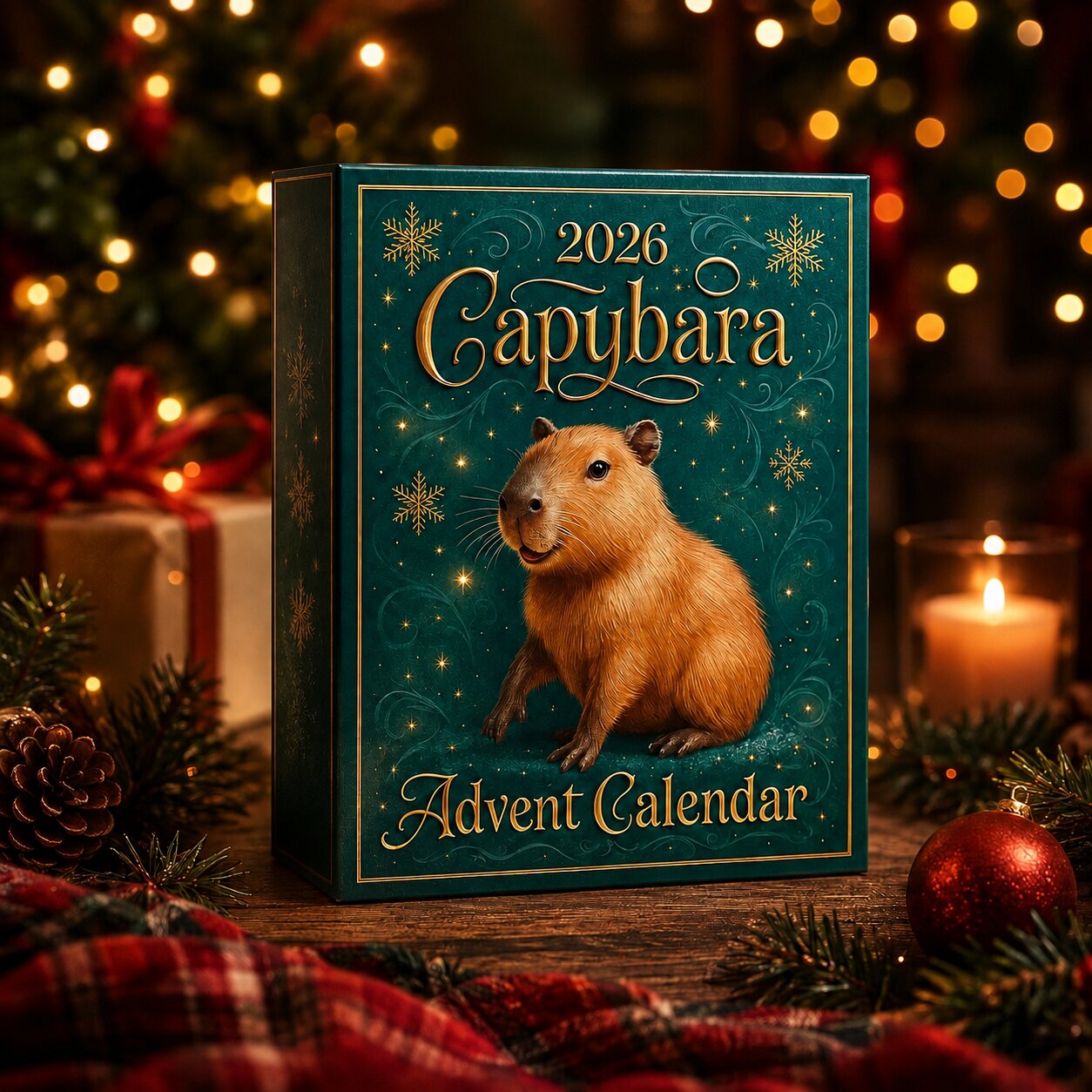 Calendario de adviento de capibaras 2026