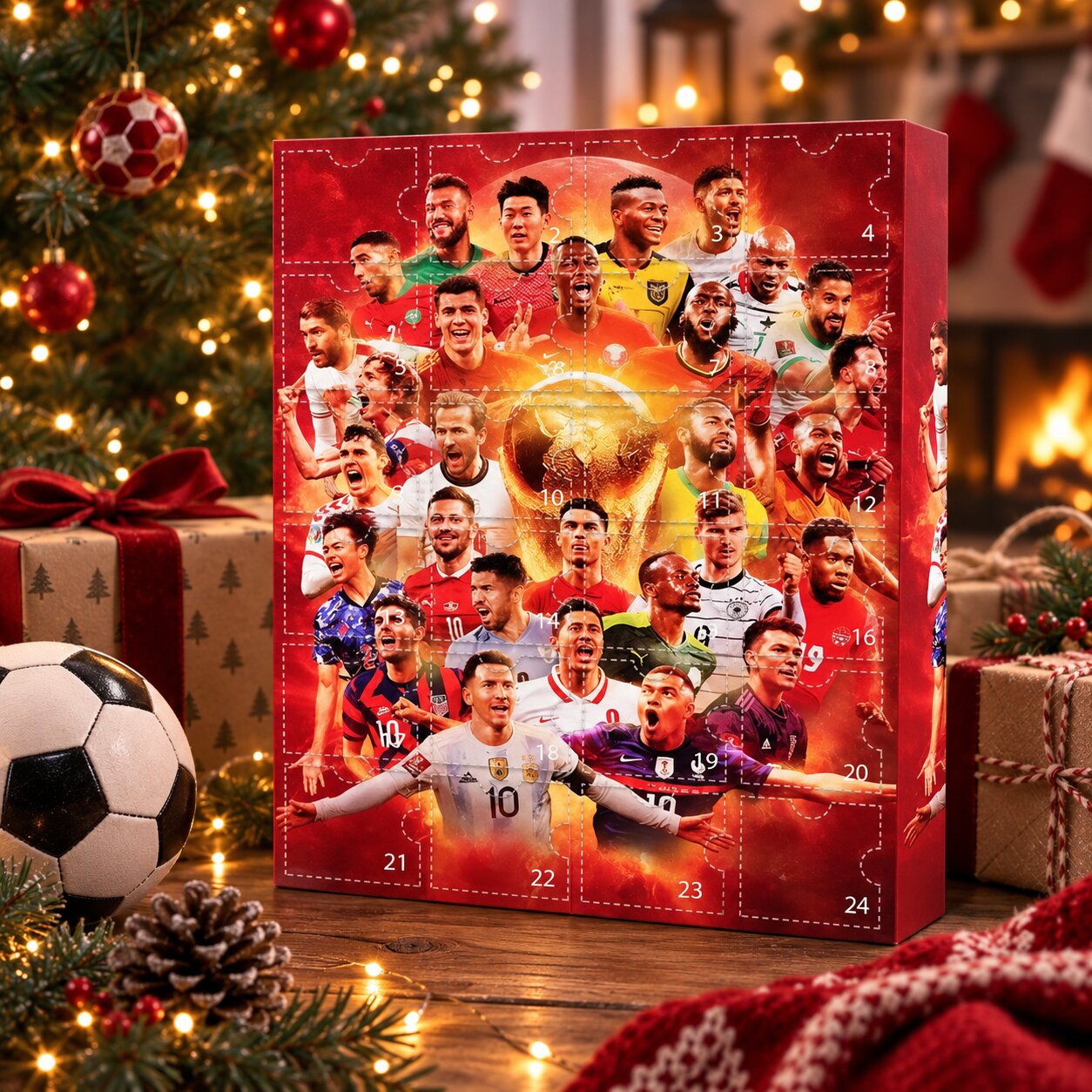 Calendario de Adviento de Fútbol 2026