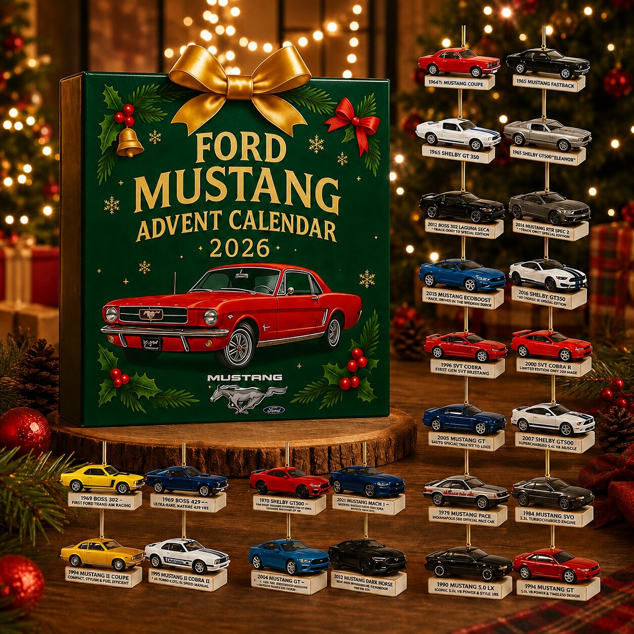 Calendario de Adviento Mustang 2026