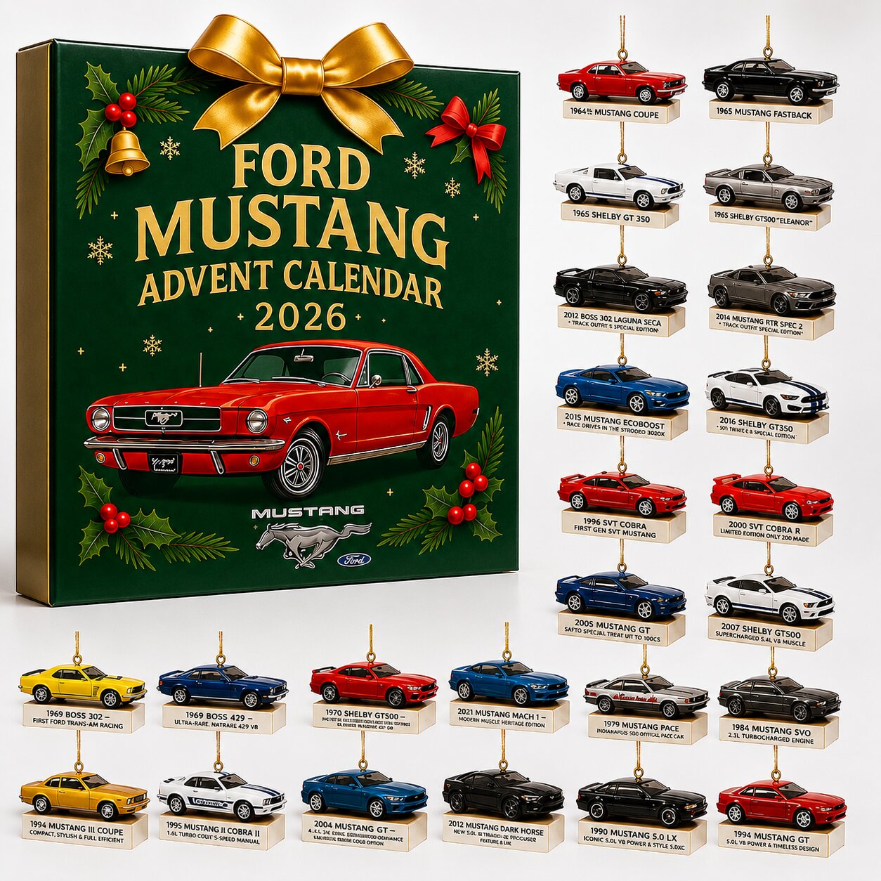 Calendario de Adviento Mustang 2026