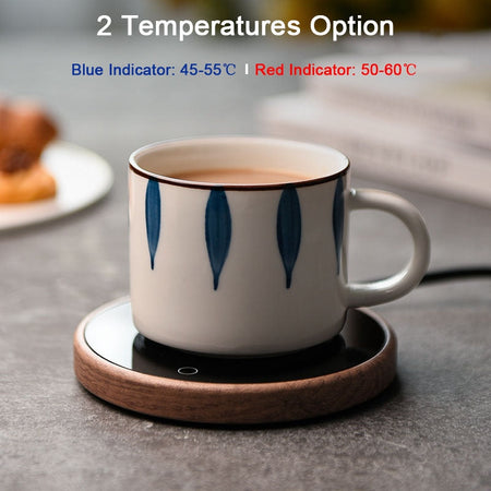 Calentador de tazas inteligente con control de temperatura