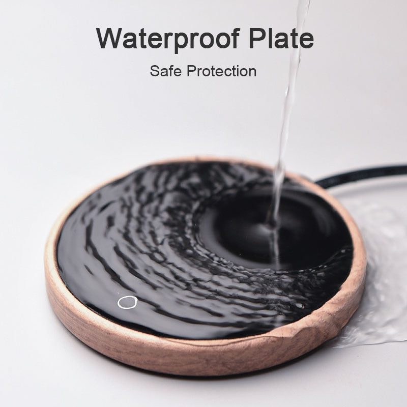 Calentador de tazas inteligente con control de temperatura