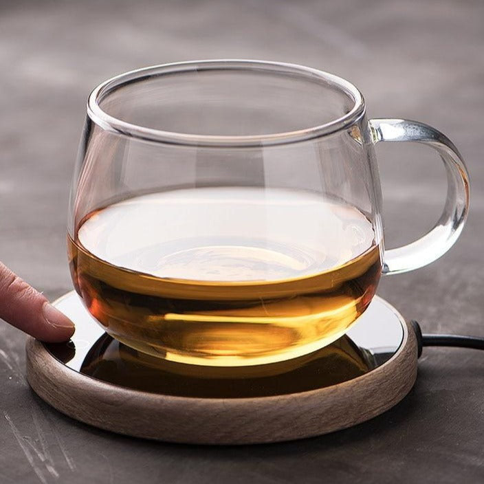 Calentador de tazas inteligente con control de temperatura