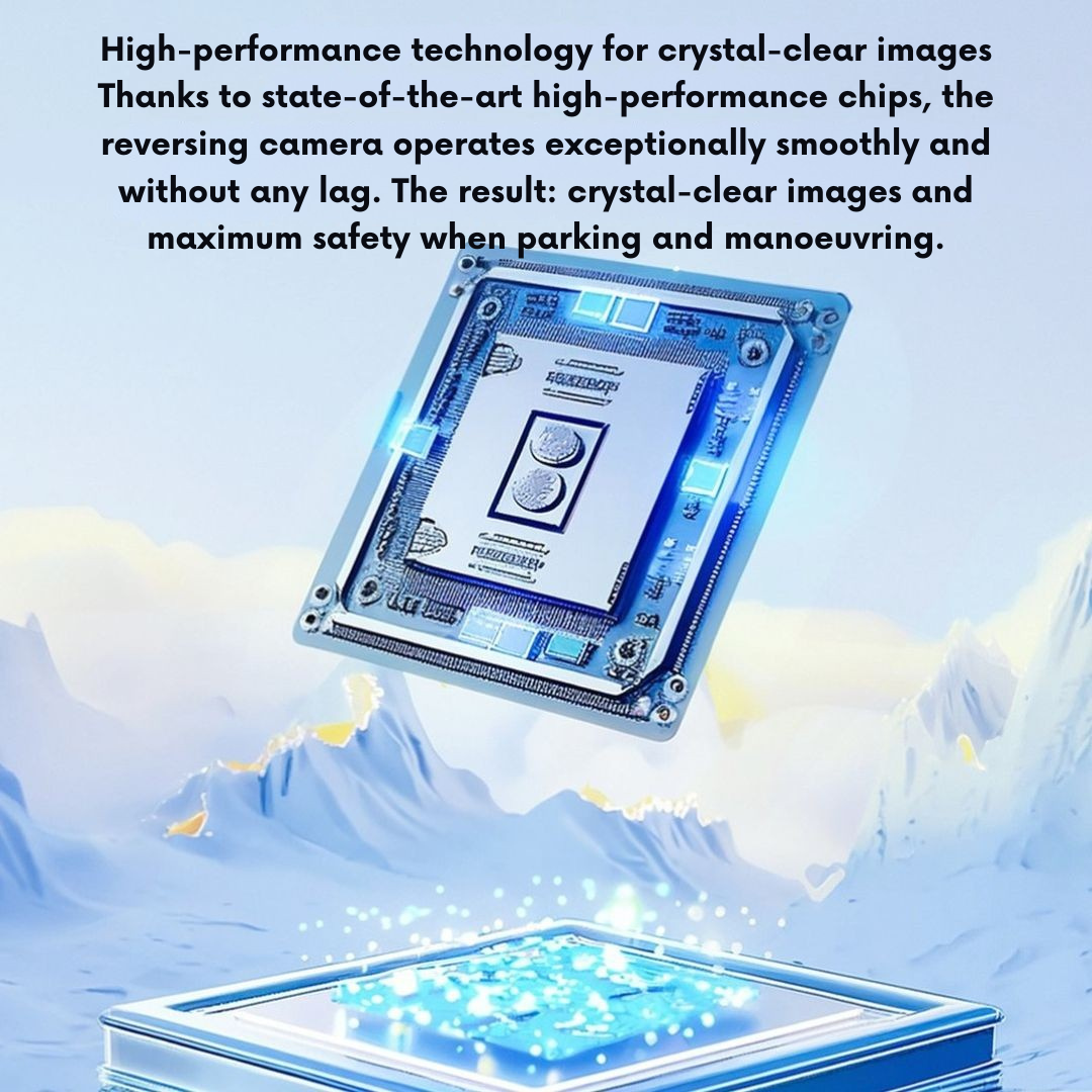 Cámara de marcha atrás para instalación posterior | Magnética | Visión nocturna | RuckBlick