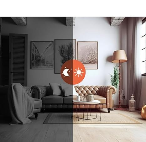 Cámara de seguridad wifi 1080p inalámbrica con control por app y visión nocturna