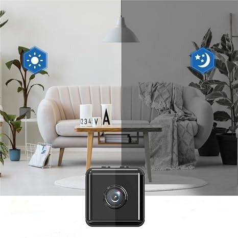 Cámara de seguridad wifi 1080p inalámbrica con control por app y visión nocturna