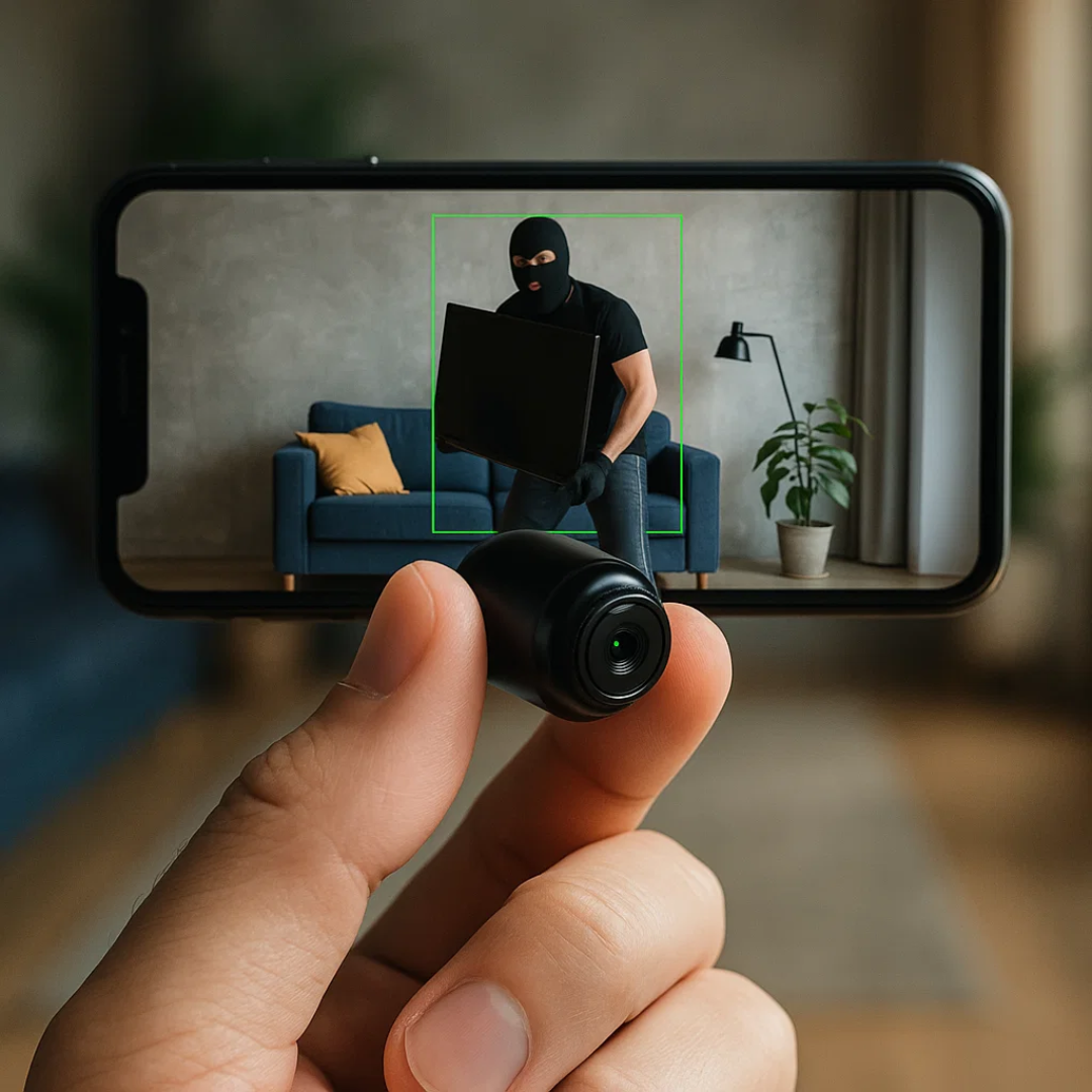 Cámara inalámbrica discreta con 1080P HD y audio para vigilancia