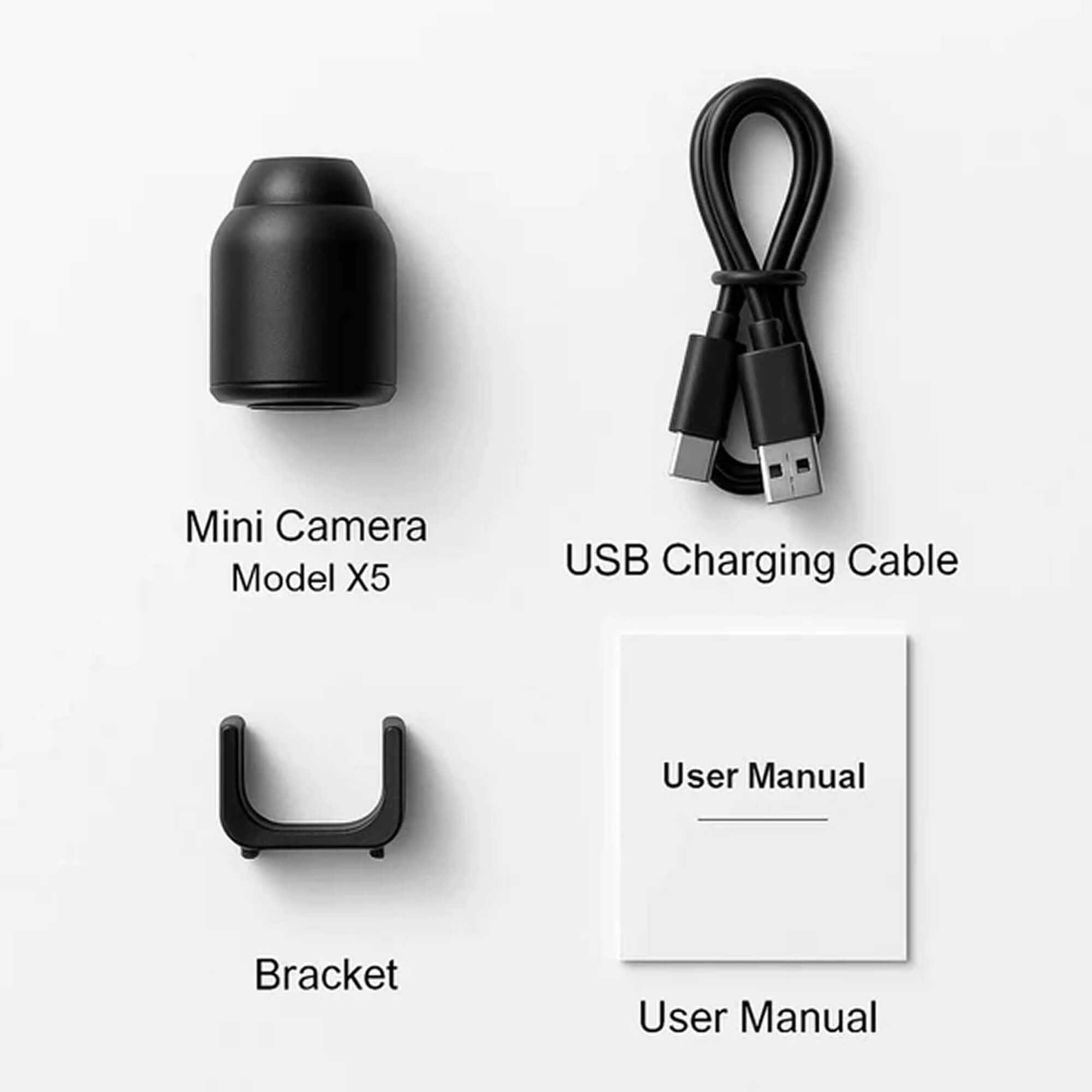 Cámara inalámbrica discreta con 1080P HD y audio para vigilancia