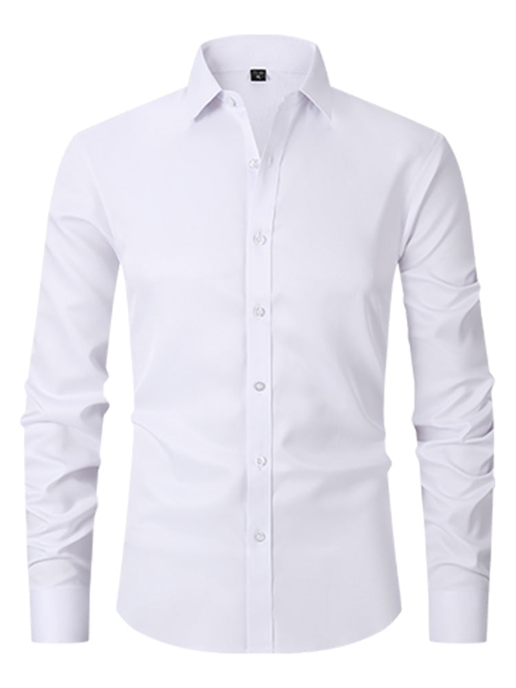 Camisa de vestir elástica de alto rendimiento para hombre