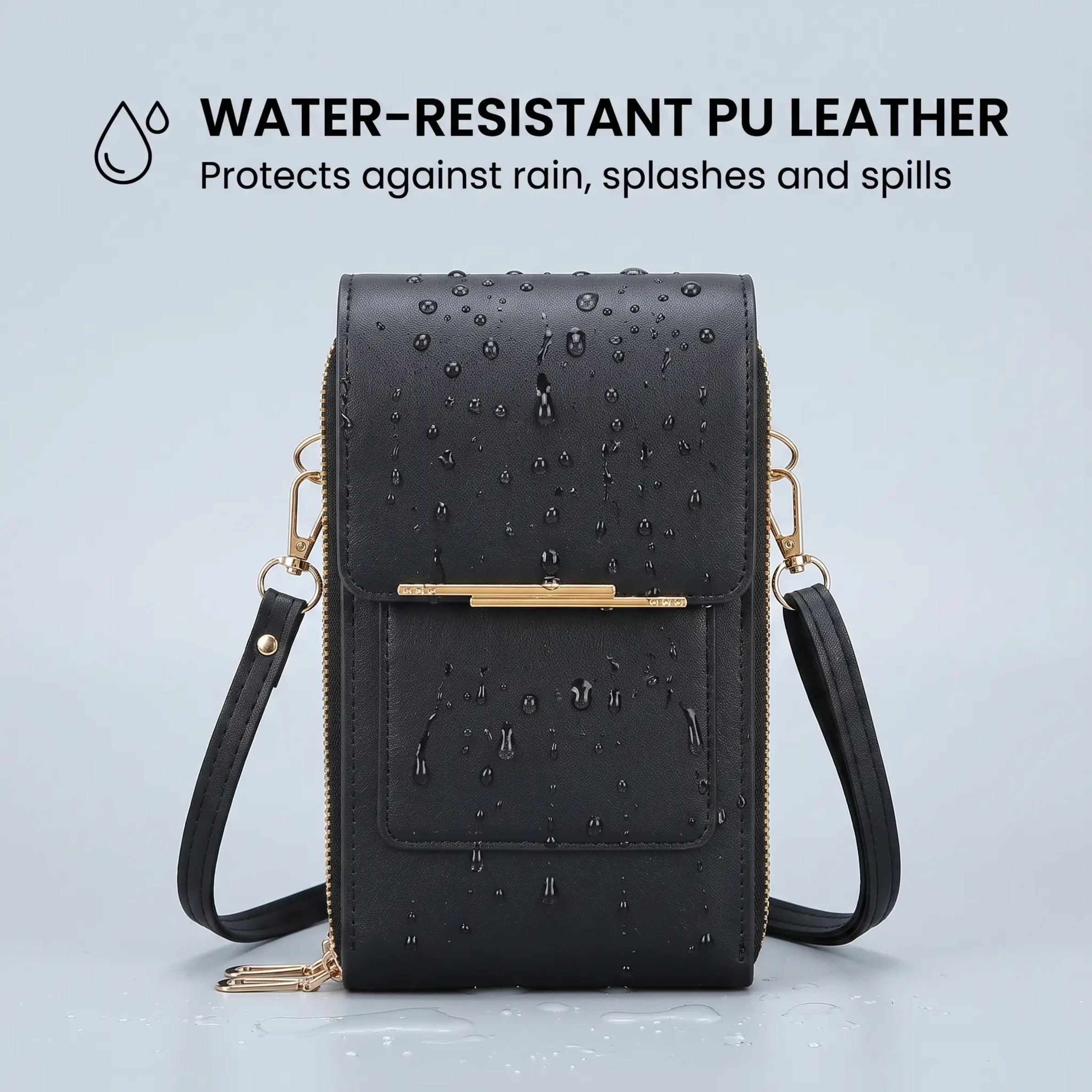 Cartera de móvil con protección RFID antirrobo