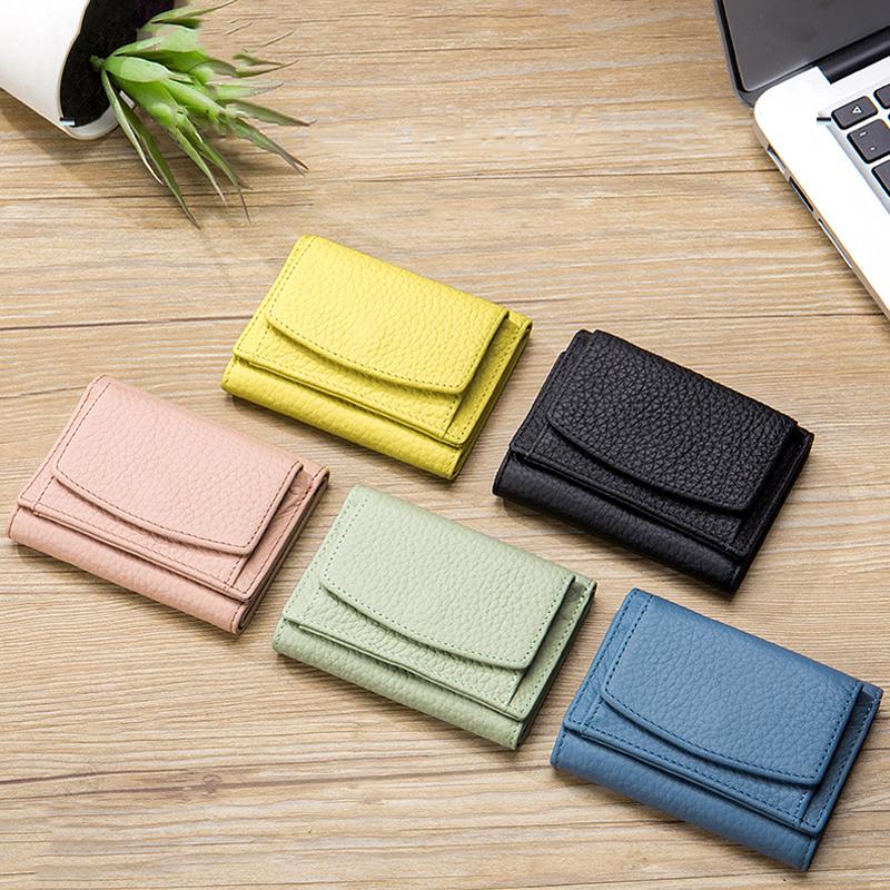 Cartera RFID artesanal de piel suave