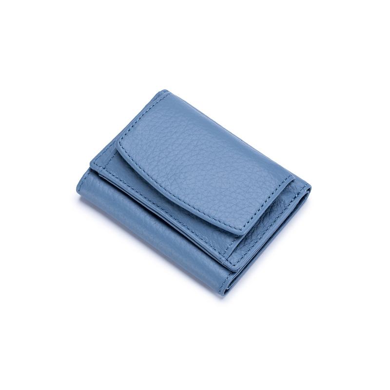 Cartera RFID artesanal de piel suave