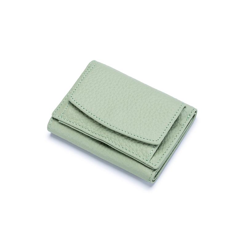Cartera RFID artesanal de piel suave