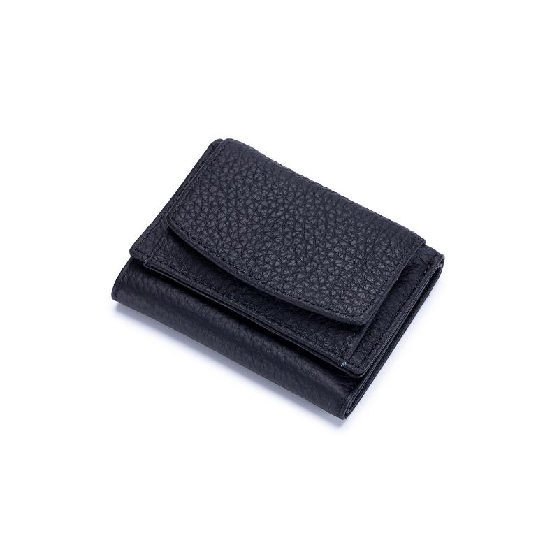 Cartera RFID artesanal de piel suave