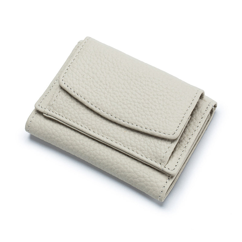 Cartera RFID artesanal de piel suave