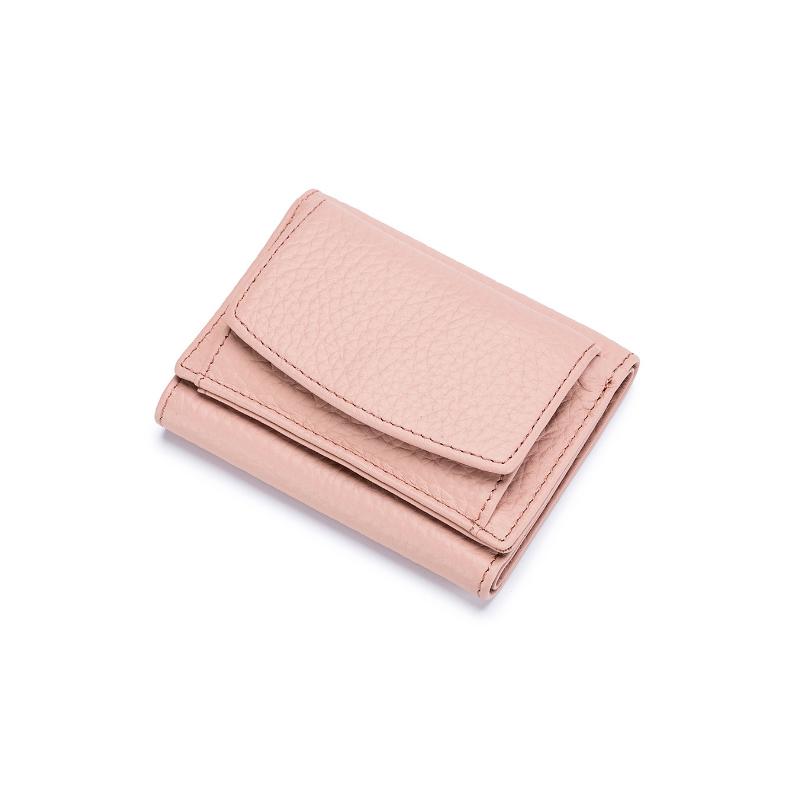 Cartera RFID artesanal de piel suave