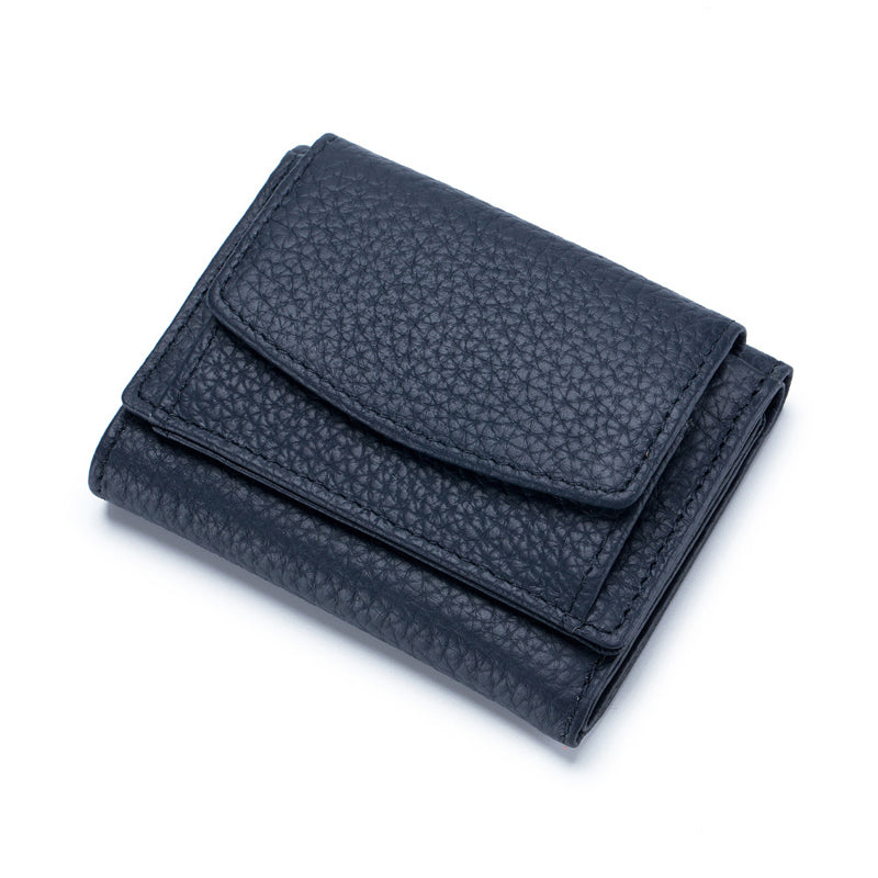 Cartera RFID artesanal de piel suave