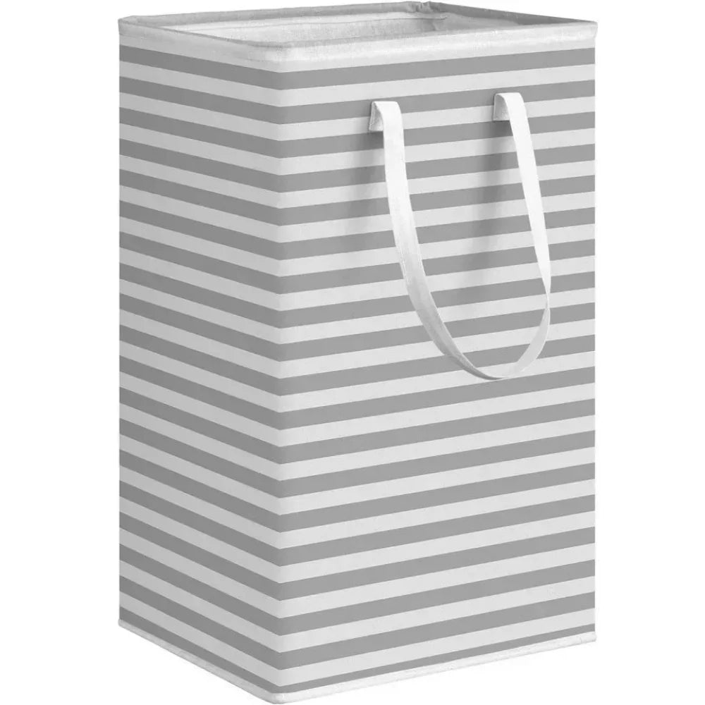 Cesto de ropa plegable impermeable de 75 L con asas