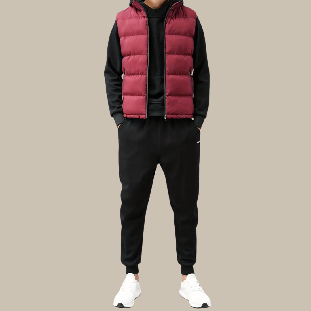 Chaleco acolchado para hombre para un estilo versátil