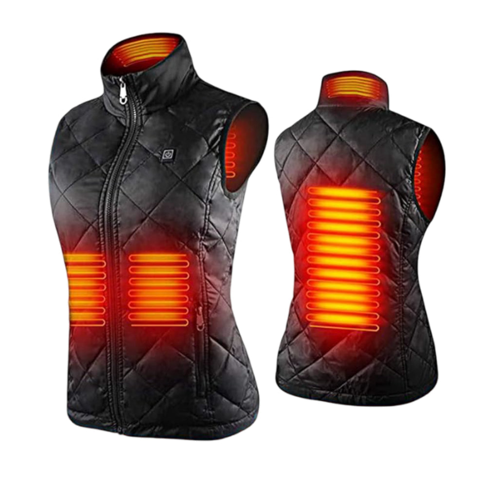Chaleco calefactable para mujer con calefacción eléctrica
