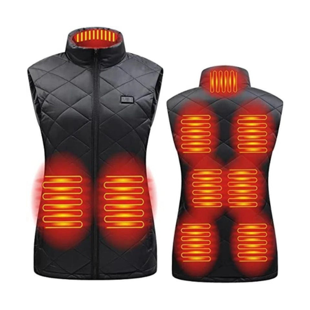 Chaleco calefactable para mujer con calefacción eléctrica