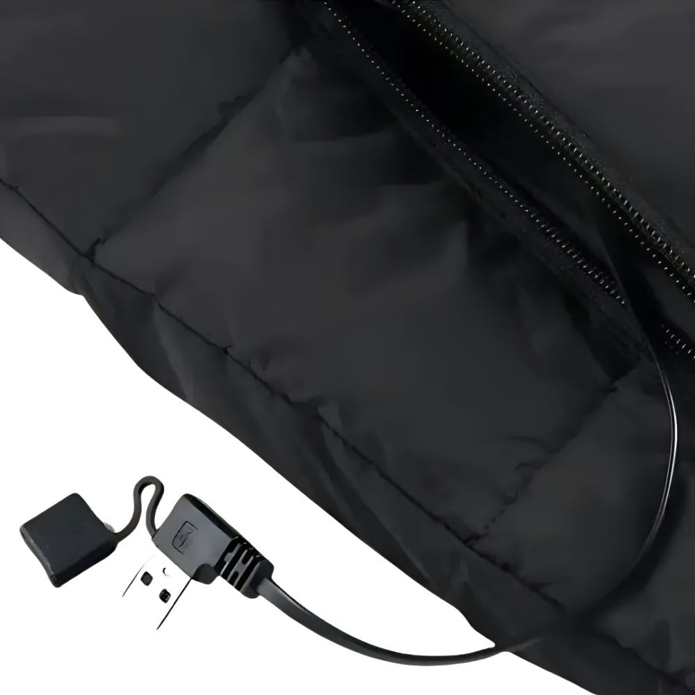 Chaleco calefactable para mujer con calefacción eléctrica