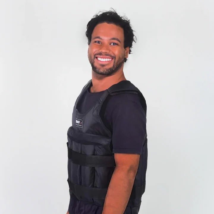 Chaleco lastrado ajustable unisex de 50 kg para entrenamiento