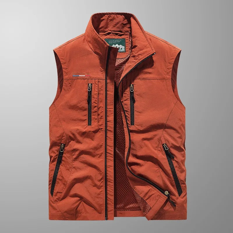 Chaleco outdoor con cremallera completa para hombre Ryan