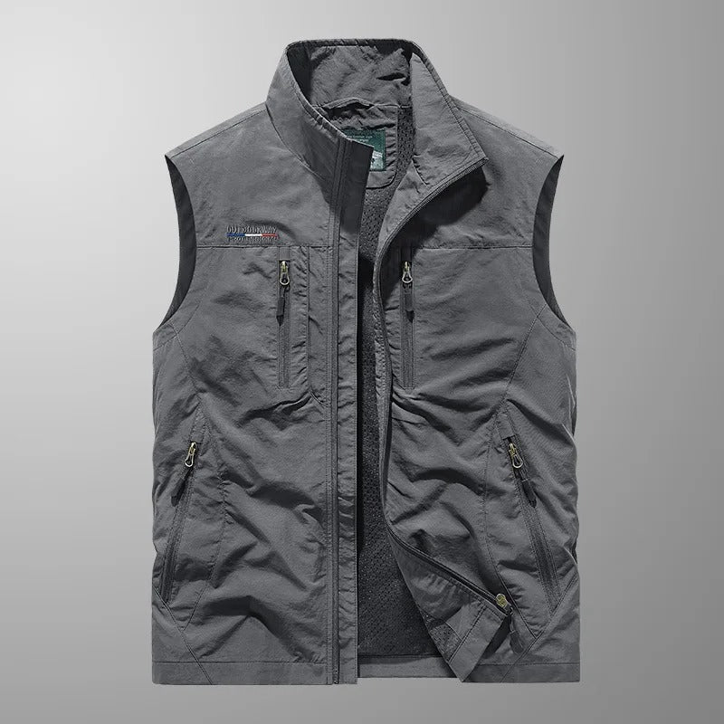 Chaleco outdoor con cremallera completa para hombre Ryan