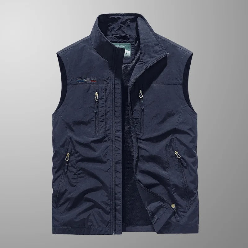 Chaleco outdoor con cremallera completa para hombre Ryan