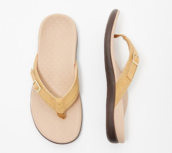 Chanclas ortopédicas con soporte de arco para mujer