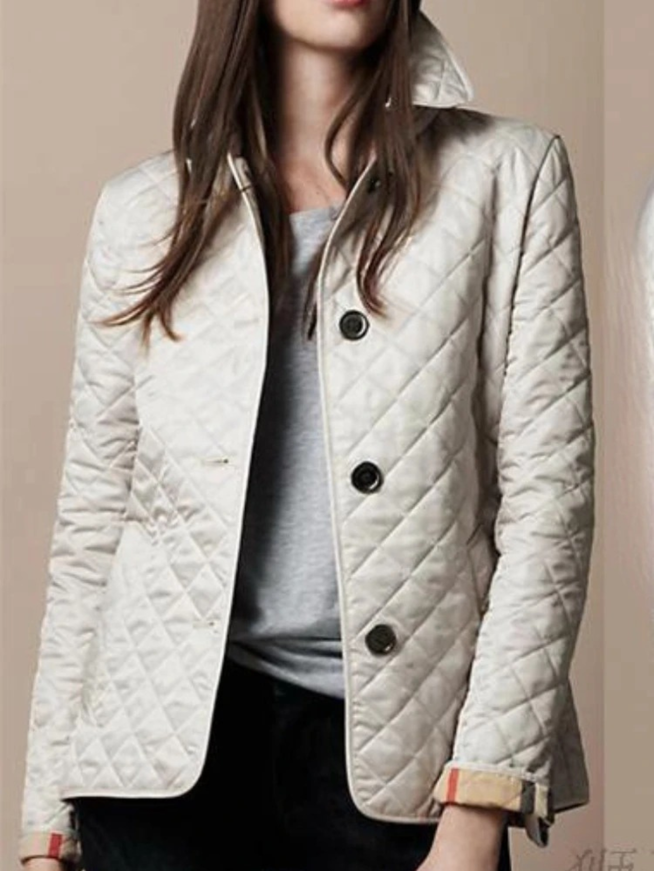 Chaqueta acolchada ligera para mujer de uso diario