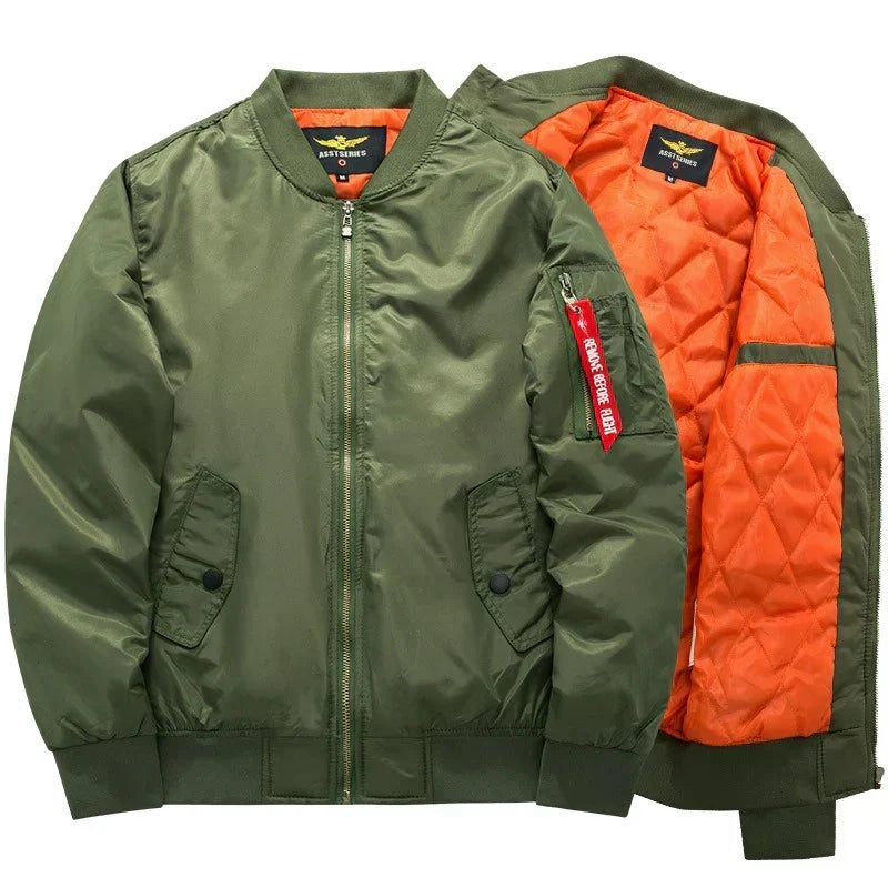Chaqueta bomber acolchada para hombre