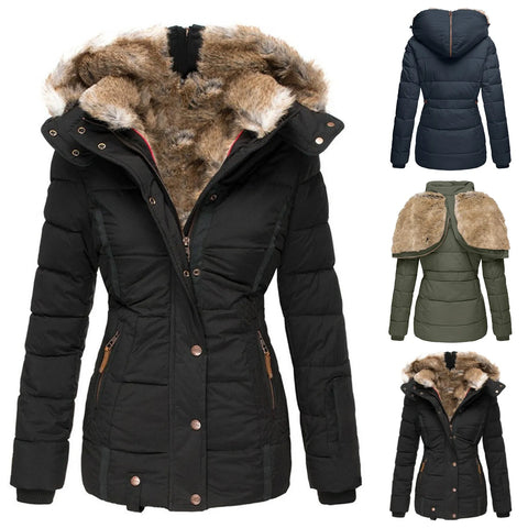 Chaqueta de invierno impermeable con forro polar GlacierGuard para mujer