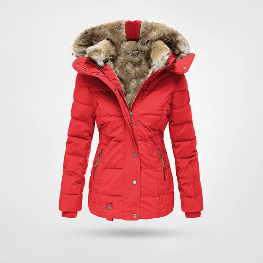 Chaqueta de invierno impermeable con forro polar GlacierGuard para mujer