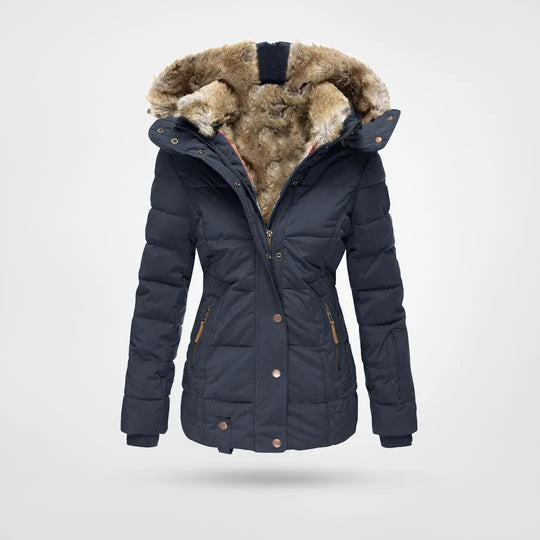 Chaqueta de invierno impermeable con forro polar GlacierGuard para mujer