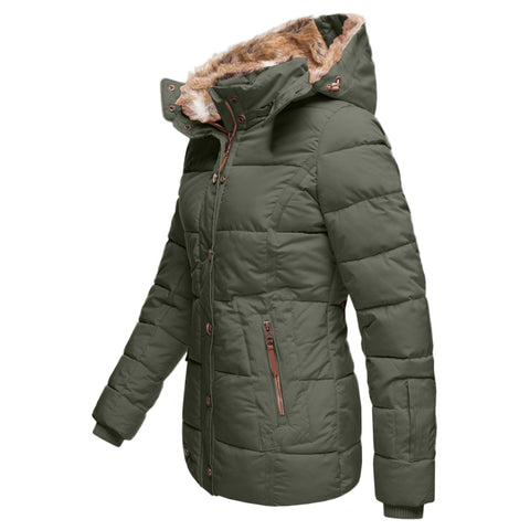 Chaqueta de invierno impermeable con forro polar GlacierGuard para mujer