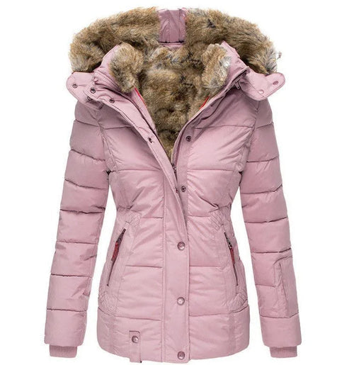 Chaqueta de invierno impermeable con forro polar GlacierGuard para mujer
