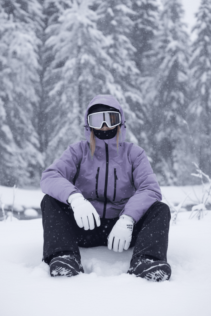 Chaqueta unisex resistente a la intemperie para esquí y snowboard