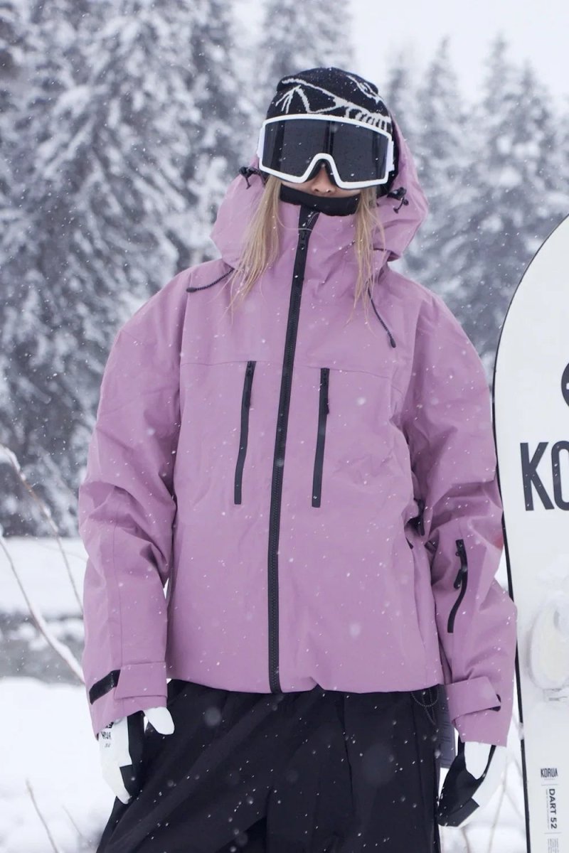 Chaqueta unisex resistente a la intemperie para esquí y snowboard