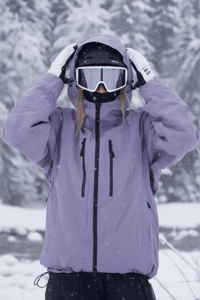 Chaqueta unisex resistente a la intemperie para esquí y snowboard