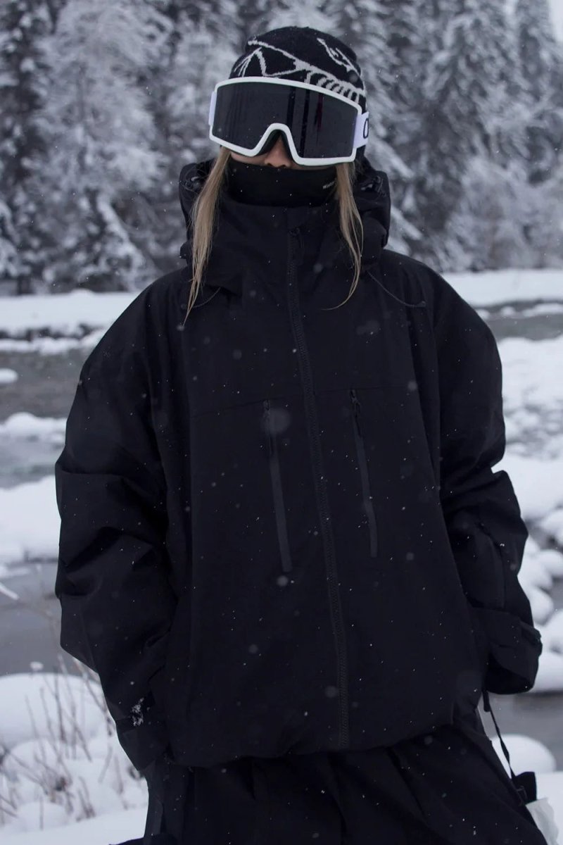 Chaqueta unisex resistente a la intemperie para esquí y snowboard