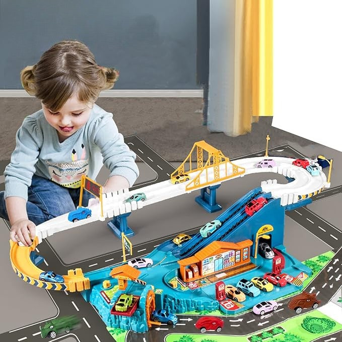 Circuito de coches interactivo para niños