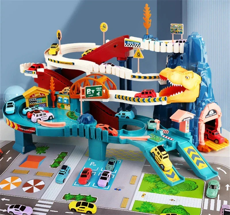 Circuito de coches interactivo para niños