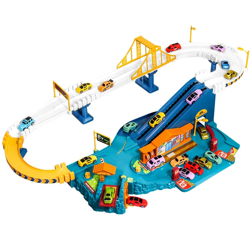 Circuito de coches interactivo para niños