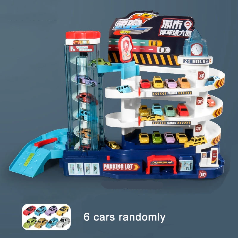 Circuito de coches interactivo para niños