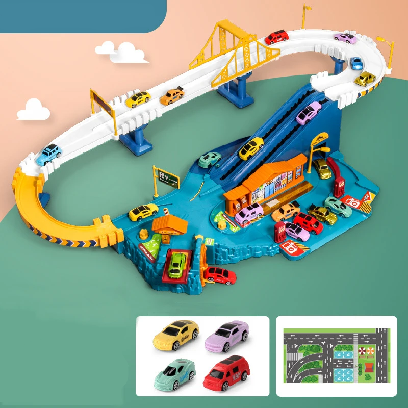 Circuito de coches interactivo para niños