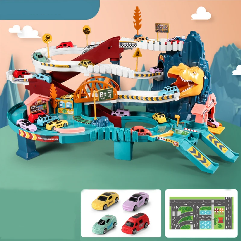Circuito de coches interactivo para niños