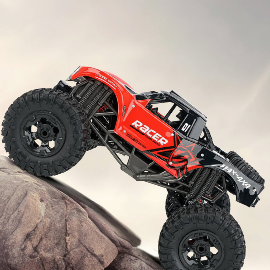 Coche RC anfibio todoterreno monster truck con mando a distancia